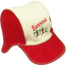 Шляпа  Бейсболка "Банный перец"